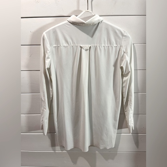🤍MARCCAIN - White Stretch Shirt - Estimated Size M - Picture 8 of 12